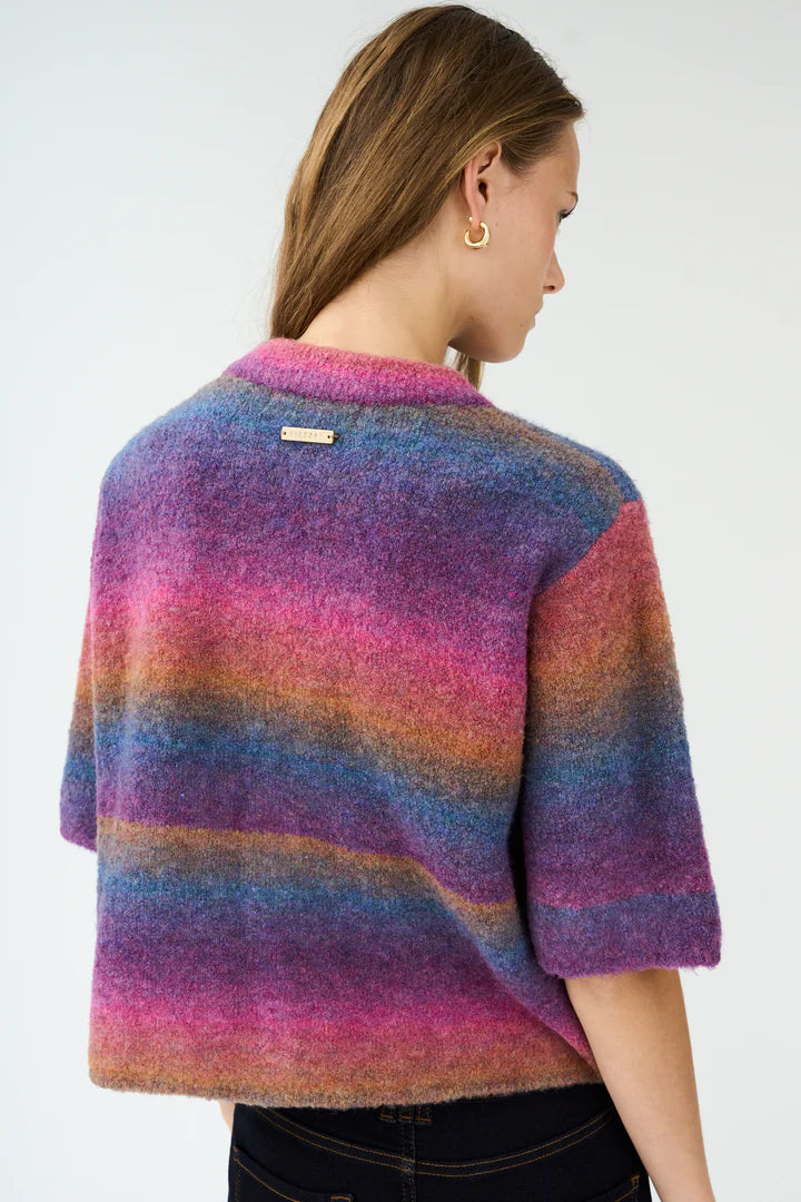Pieszak Cardian - PD-New Dew SS Cardigan i Bright Grape
