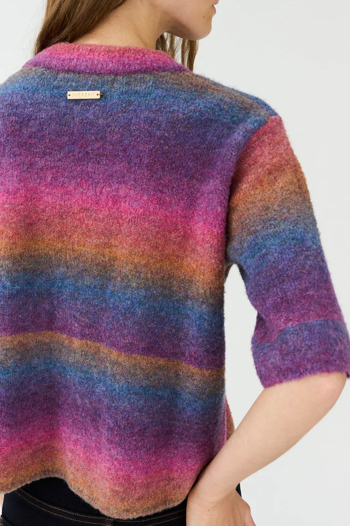 Pieszak Cardian - PD-New Dew SS Cardigan i Bright Grape