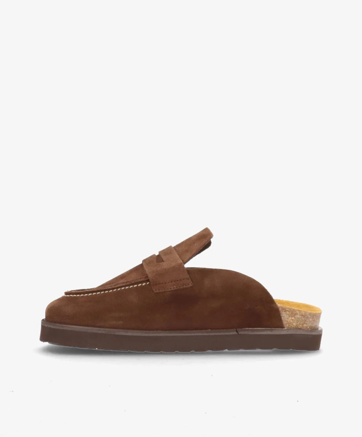 Phenumb Sandal - Ovtavia Slippers i Ruskind Mocca