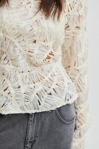 Second Female Bluse - Sibelle Bluse i Jet Stream