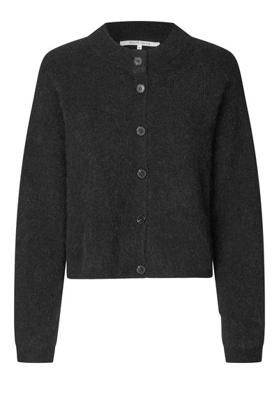 Second Female Cardigan - Babby Strik Cardigan i Sort