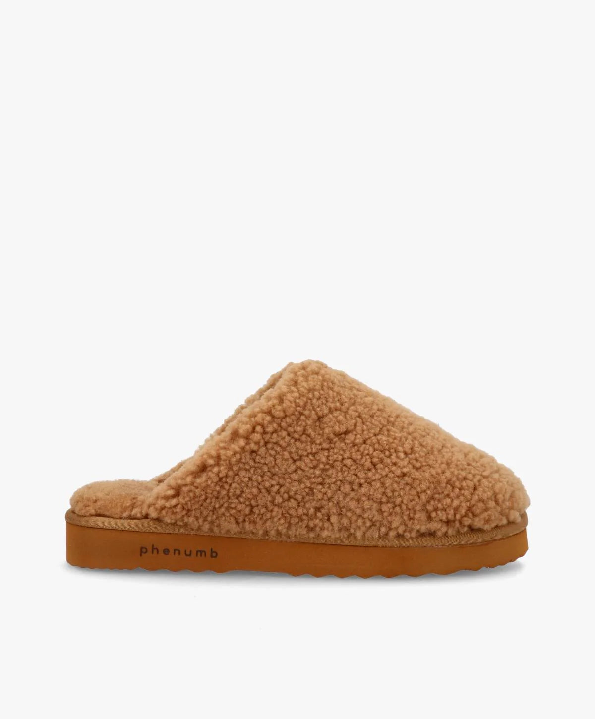 Phenumb Sko - Puff Hjemmesko i Lamb Wool Tan