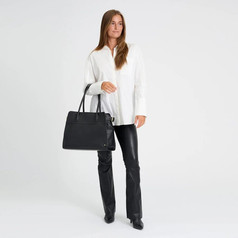 Depeche Taske - 17304 Redife Shopper Taske i Sort