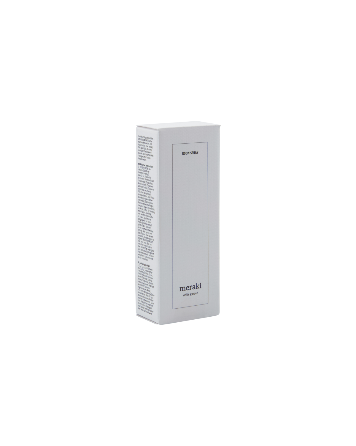 Meraki Diffuser - Duftfrisker Roomspray , White Garden i Hvid