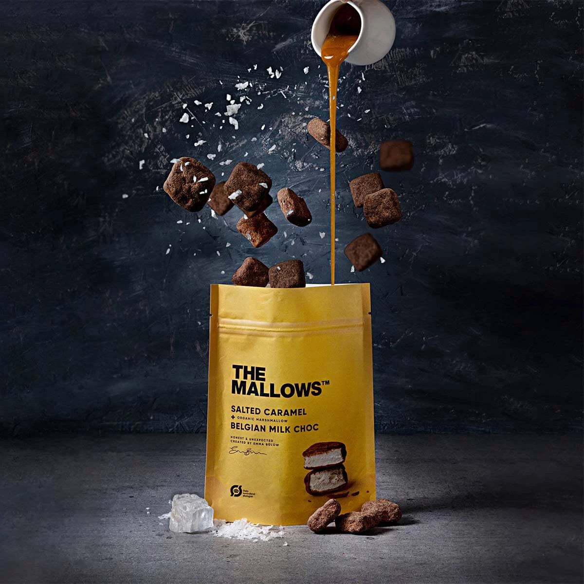 The Mallows Skumfiduser - Saltet Skumfiduser Med Caramel, Lille Pose