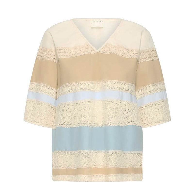 Atelier Rêve Bluse - IRAlice Bluse i Birch White