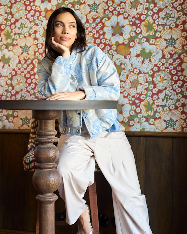 Black Colour Jakke - BcJackline Bomber Jakke i Light Blue