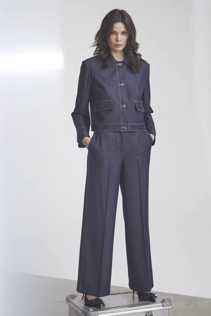 Co´Couture Bukser - Terrycc Bukser i Dark Denim