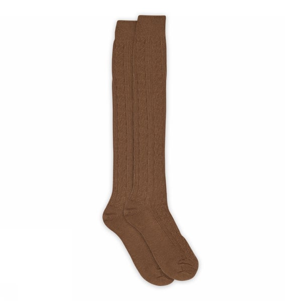 MP Women Strømper - 69510 Tove Knæ Strømper i Pecan Pie