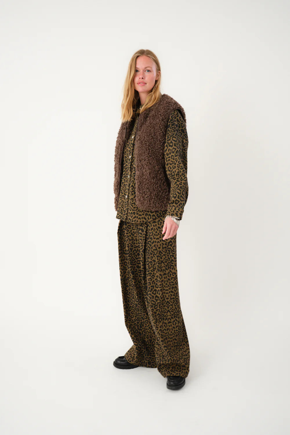 Lollys Laundry Vest - VadaLL Vest i Dark Mokka
