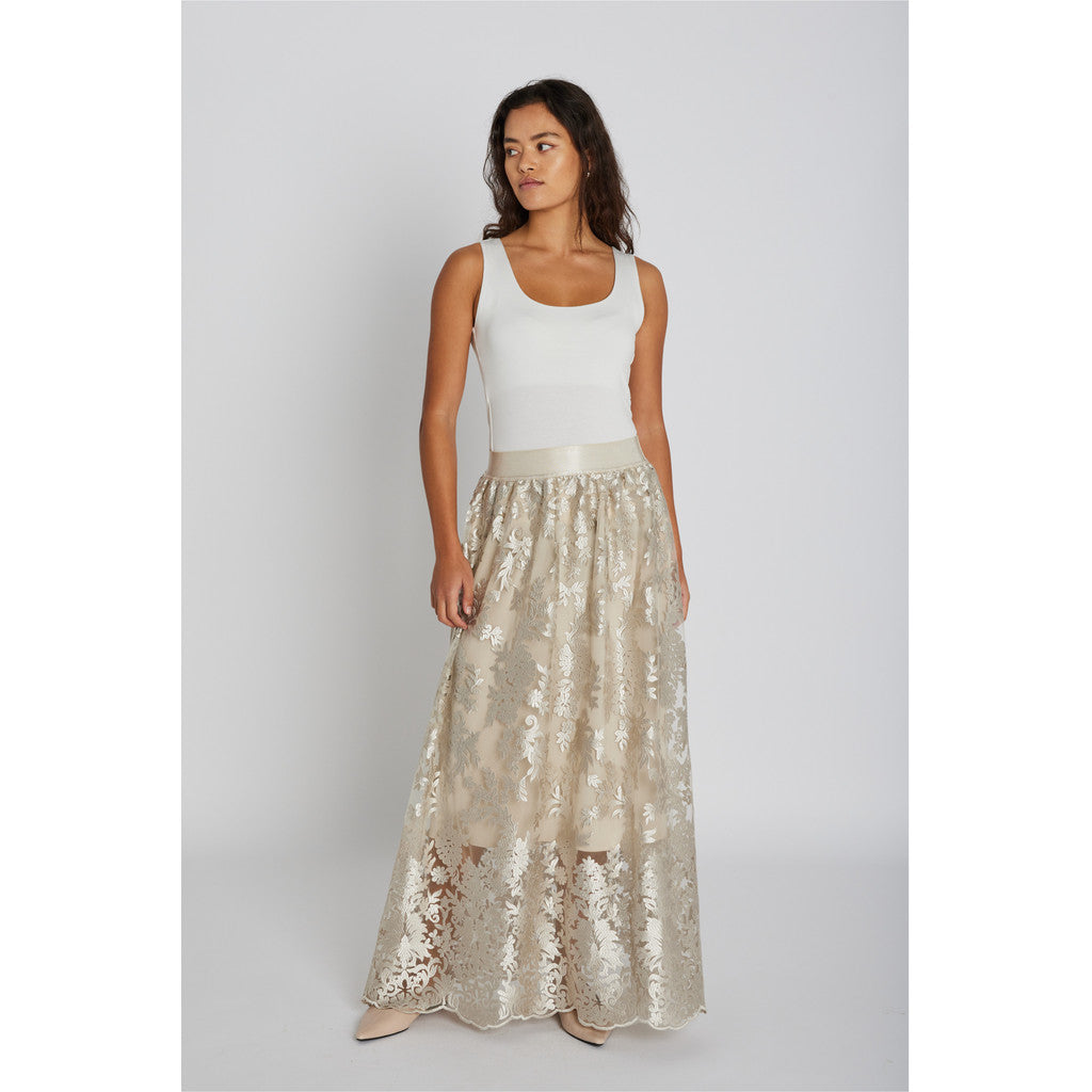 PBO - PBOVenus Nederdel i Champagne