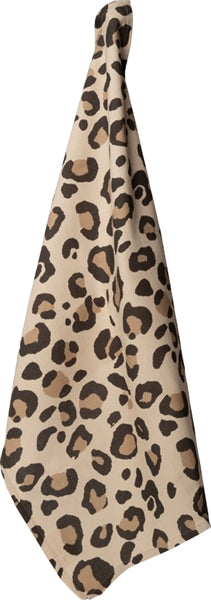 Au Maison Viskestykke - Viskestykke Leopard i Sand-Brun