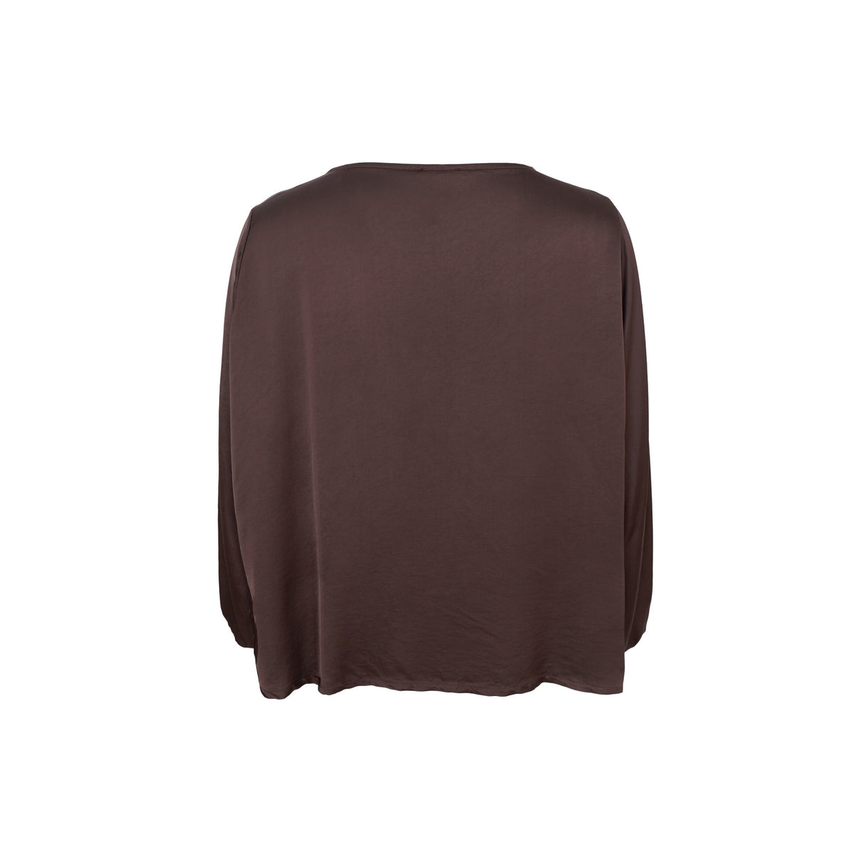 Black Colour Bluse - BcMabel LS Bluse i Coffee