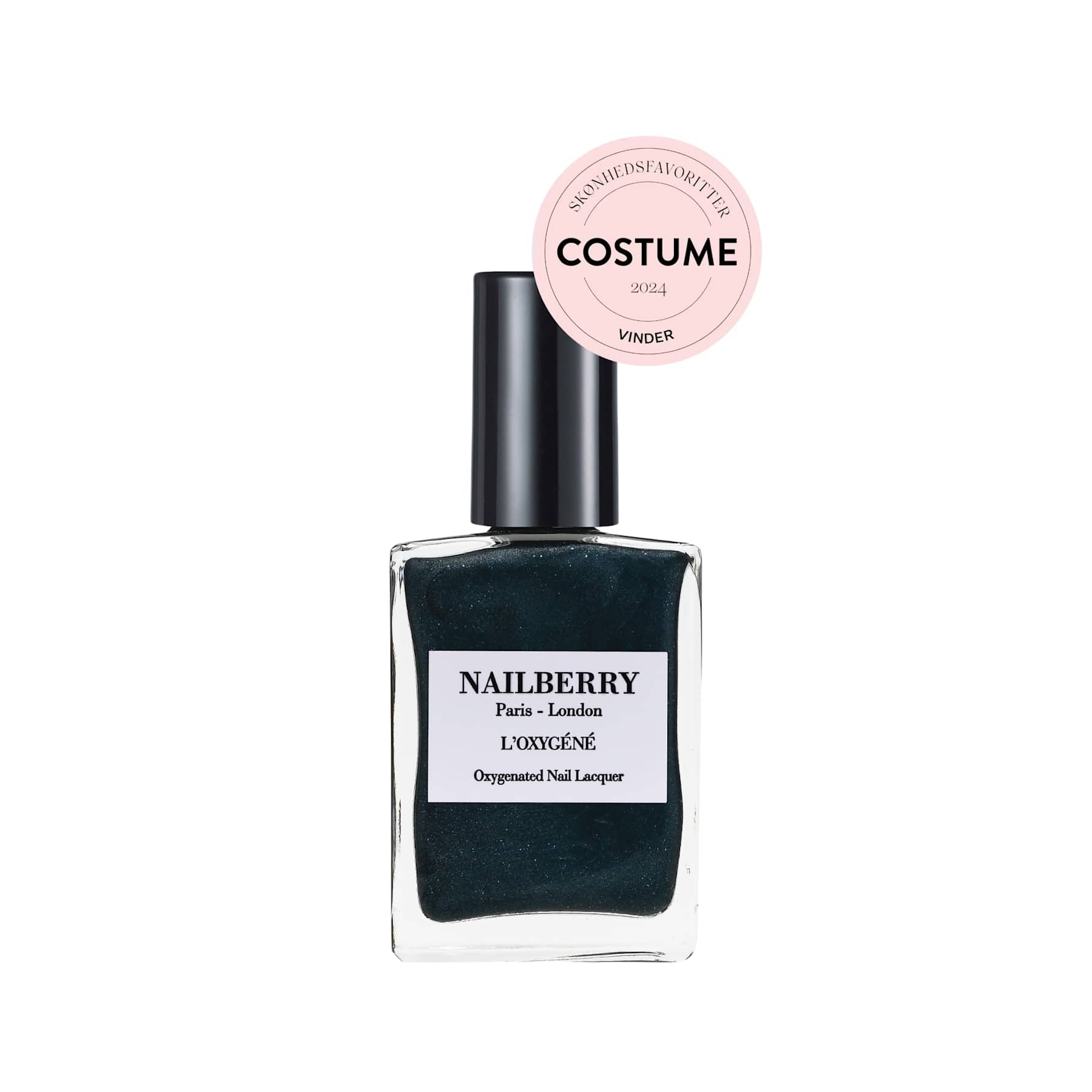 NAILBERRY Neglelak - Neglelak Calactic Pearlised Stormy Grey