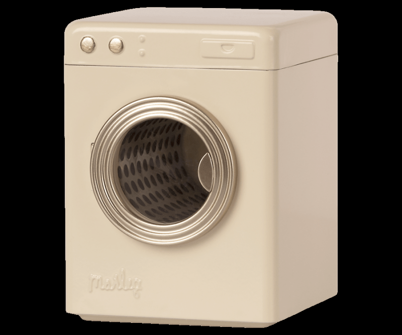Maileg Vaskemaskine - Vaskemaskine i Råhvid