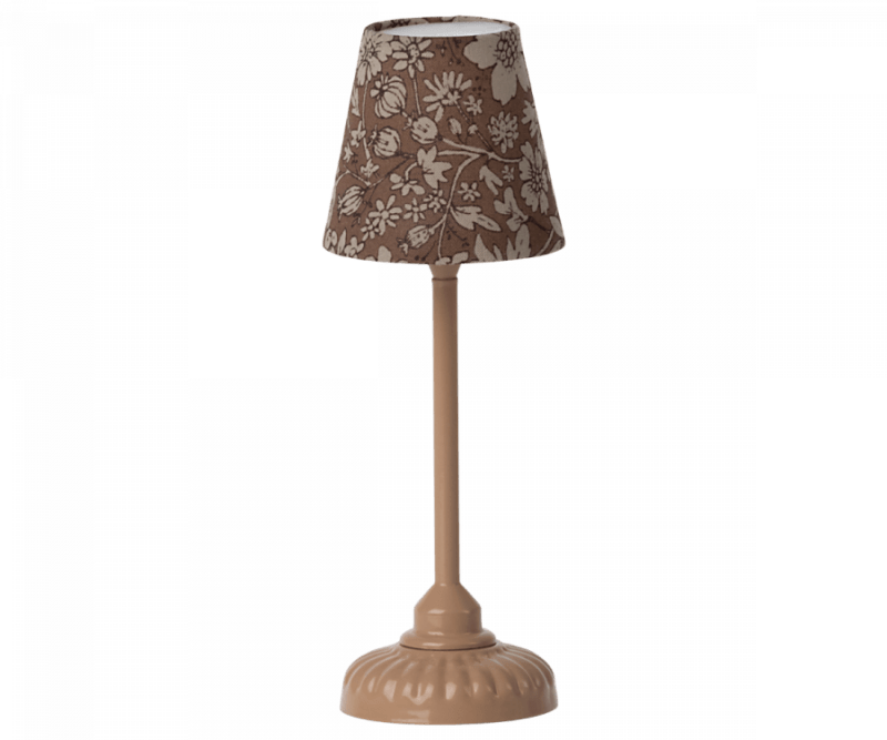 Maileg - Vintage Gulv Lampe, Lille, i Dark Powder