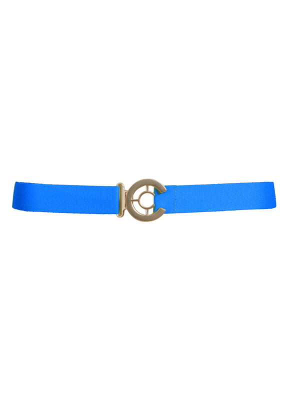 Coster Copenhagen - Logo Elastik Bælte i Fresh Blue