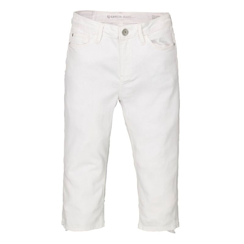 Garcia - Celia Capri Jeans i Hvid