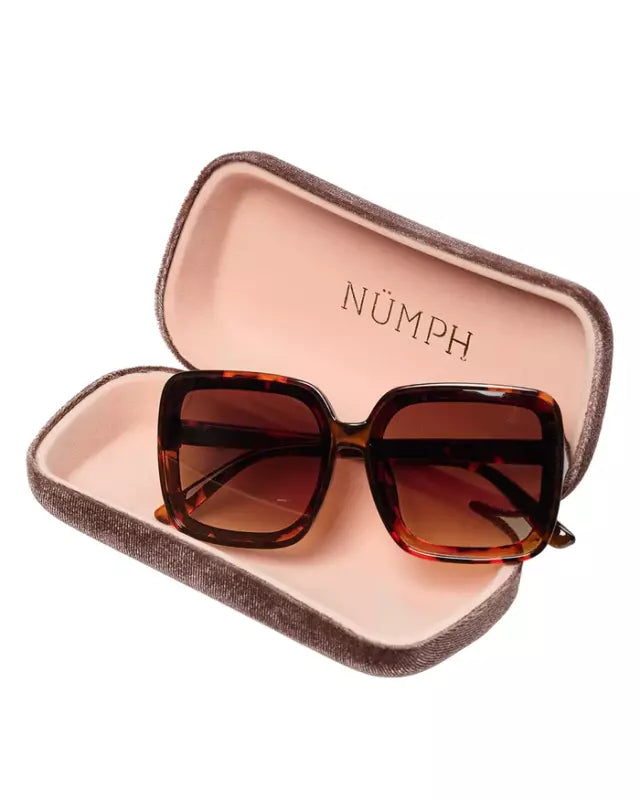 Nümph - NuMynthe Solbriller i Sort/Brun