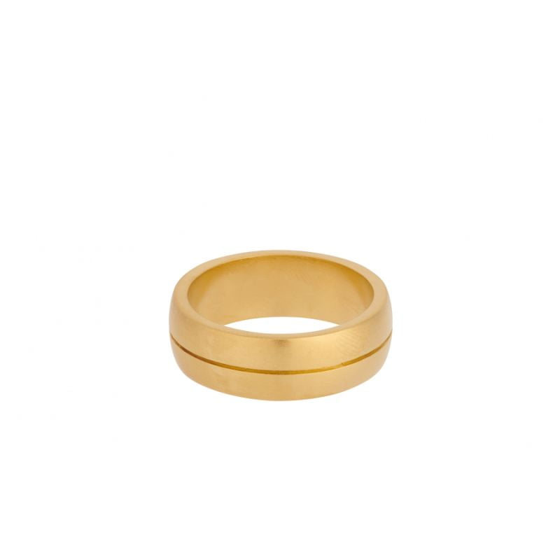 Pernille Corydon - Edge Ring i Guld