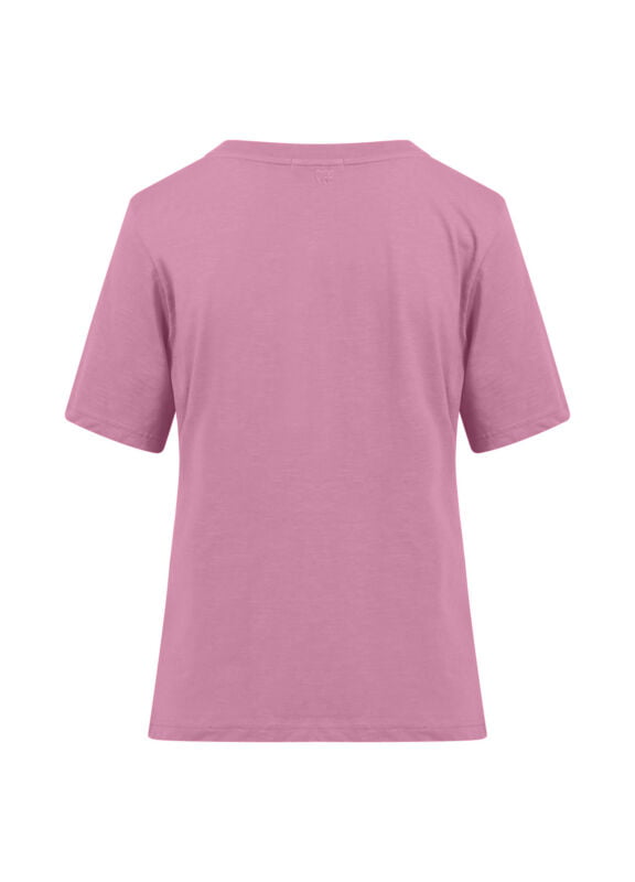 Coster Copenhagen - CC Heart Reguler T-shirt i Rose Pink