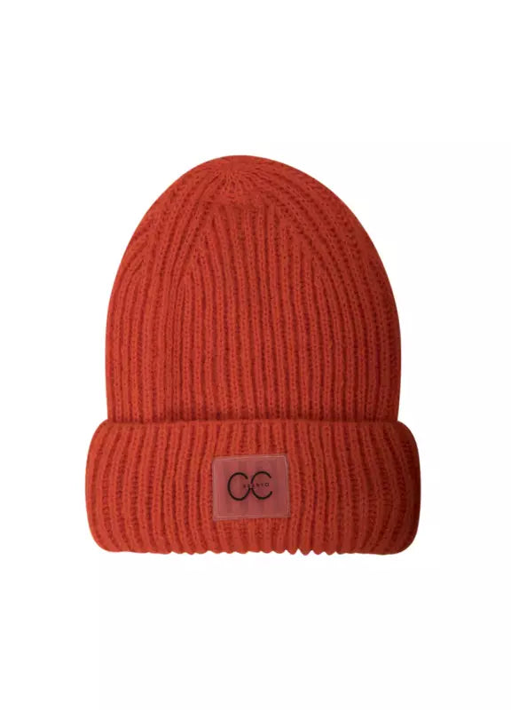 Coster Copenhagen - CC Heart Bella Solid Strik Hue i Coral Orange