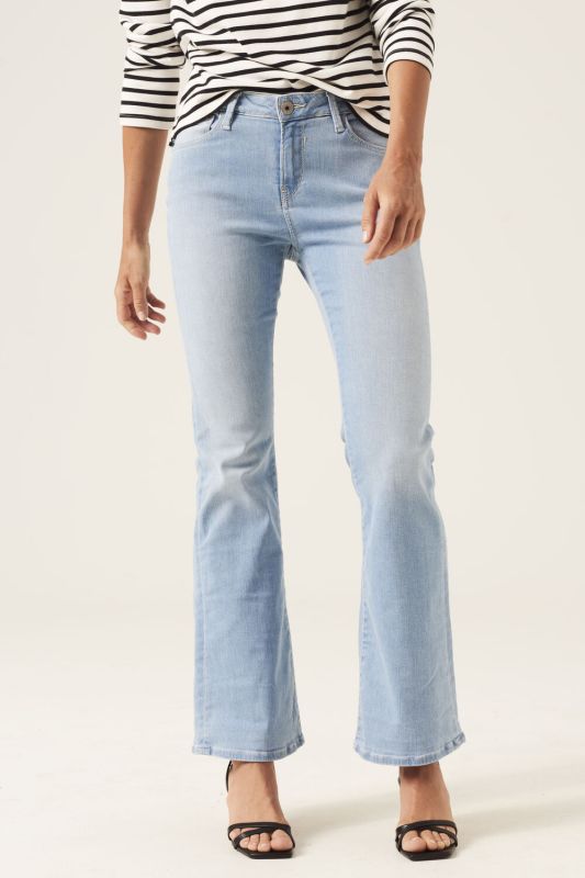 Garcia - Celia Superslim Flared Jeans i Light Used