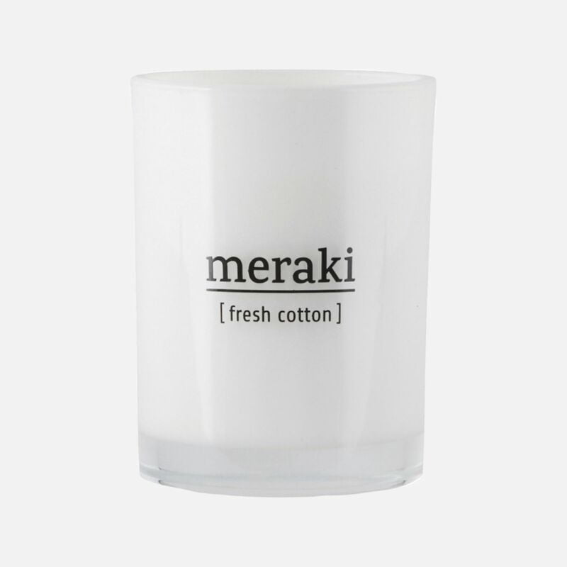Meraki - Stor Duftlys Fresh Cotton