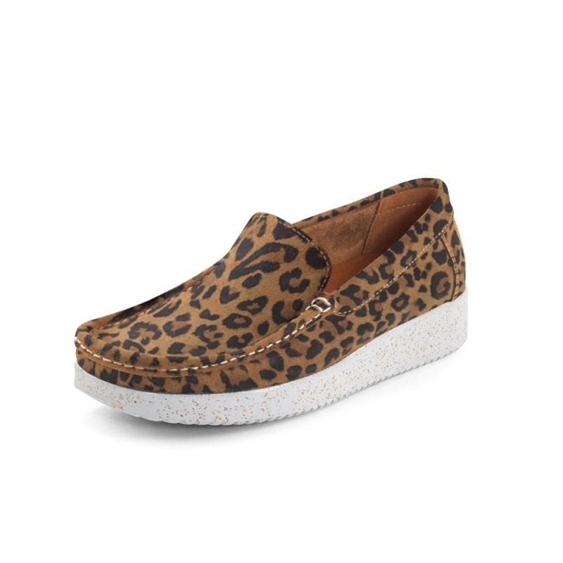 binær psykologisk krog Nature Footwear - Elin Suede Loafers i Leopard – Lykke Lykke