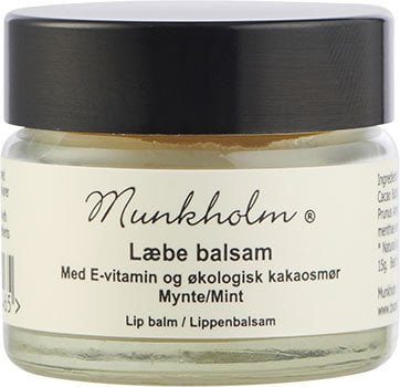Munkholm - Læbebalsam med Pebermynte