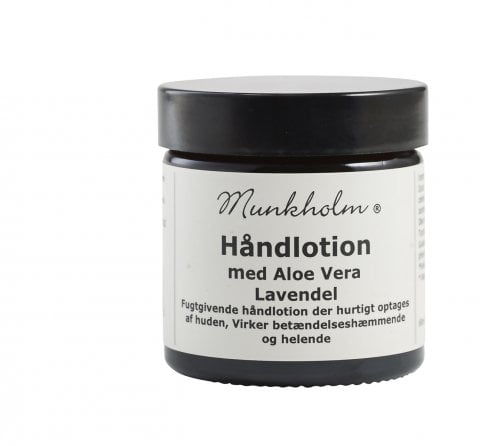 Munkholm - Håndlotion - Aloe Vera & Lavendel
