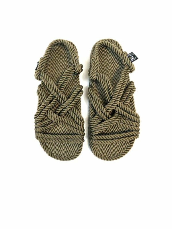 Nomadic - Floater Sandal med Sål i Oliven Khaki