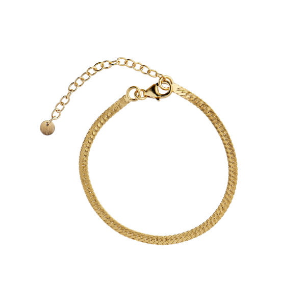 Stine A - Snake Armbånd i Guld