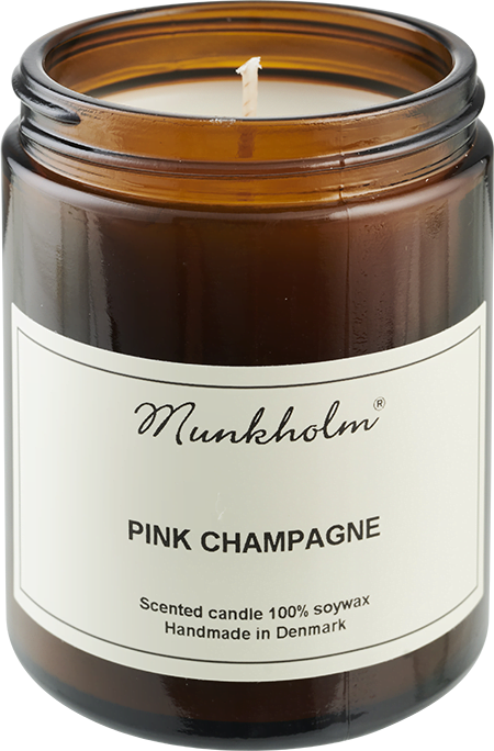 Munkholm - Soya Voks Lys Lille - Pink Champagne