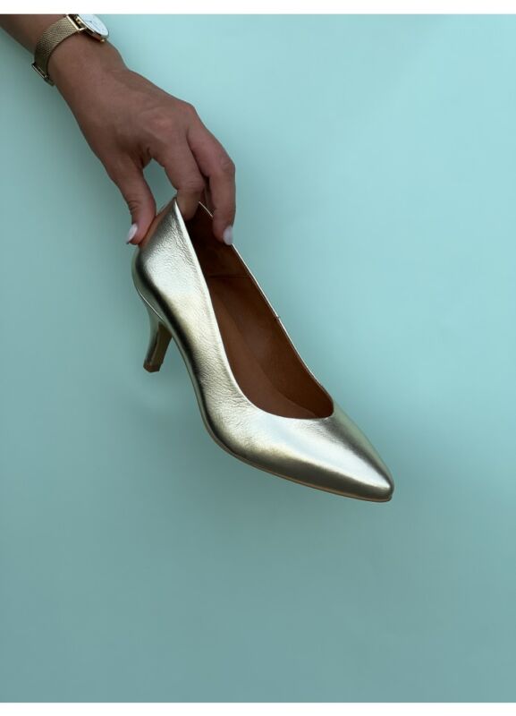 Shoedesign - Jasmin Stiletter i Guld